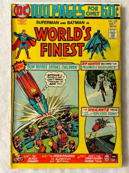Comic - WORLD'S FINEST #225 (1974) in approx. F cond;