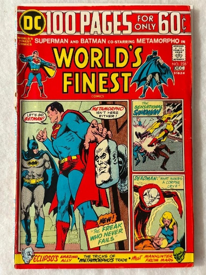 Comic - WORLD'S FINEST #226 (1974) in approx. F cond;