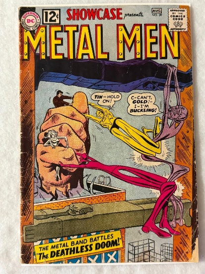 Comic - SHOWCASE #39 (1962) in approx. G+ cond;