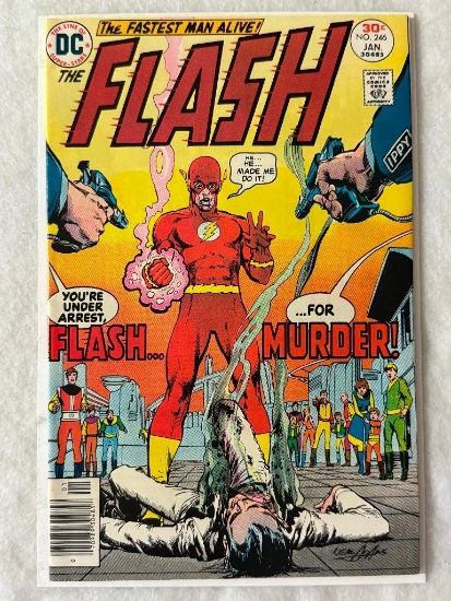 Comic - FLASH #246 (1977) in approx. NM cond;