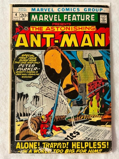 Comic - MARVEL FEATURE #4 (1972) in approx. VG cond;