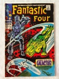 Comic - FANTASTIC FOUR #74 (1968) in approx. VG- cond;