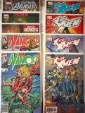 Mixed Marvel Lot of 9 comics. Approx. Value Range: $25 - 50