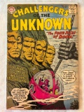 Comic - CHALLENGERS OF THE UNKNOWN #10 (1959) in approx. VG cond;
