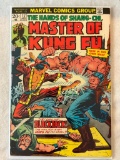 Comic - MASTER OF KUNG FU #17 (1974) in approx. F- cond;