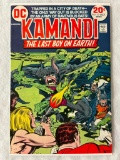 Comic - KAMANDI, THE LAST BOY ON EARTH #10 (1973) in approx. VF+ cond;