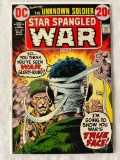 Comic - STAR SPANGLED WAR STORIES #168 (1973) in approx. F/VF cond;
