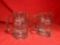 Small Town Brewery Heavy Beer Glass Mugs (4)