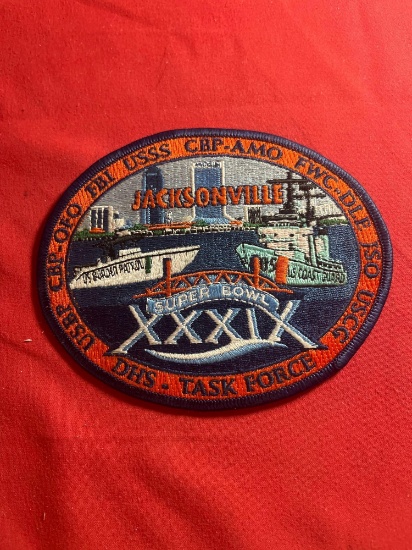 Vintage Super Bowl XXXIX Patch
