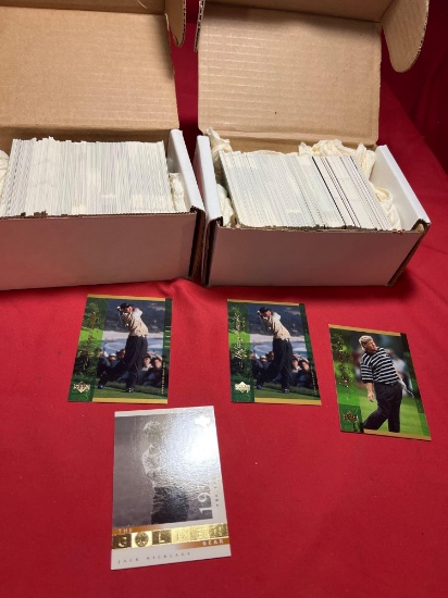 (2) Boxes Of 2001 Upper Deck Golf Cards