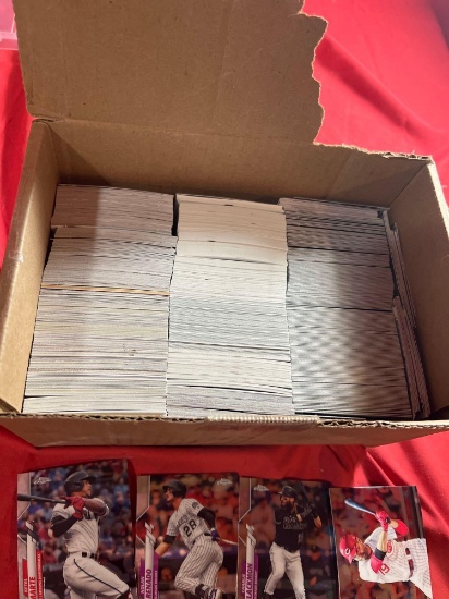 Box Of Baseball Cards