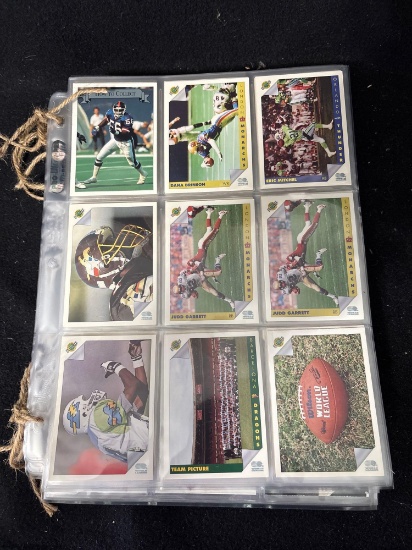 Large Assortment Of Football & Hockey Cards