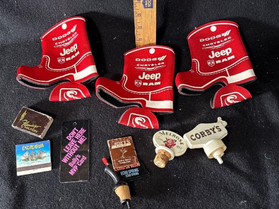 Beer Coozys With Collector Pour Spouts
