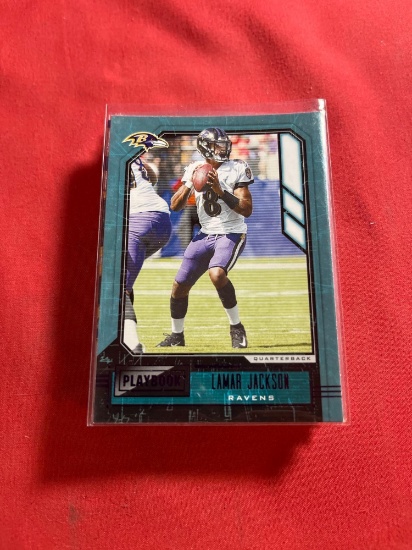 Lamar Jackson Card Collection