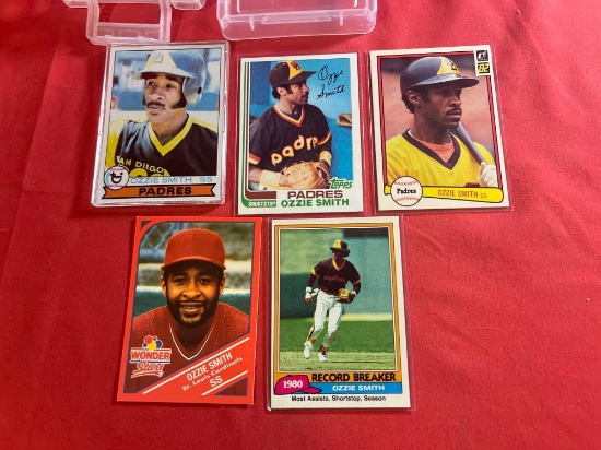 Vintage Ozzie Smith Cards