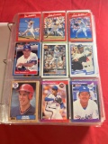 Binder Full Of Vintage Baseball Cards