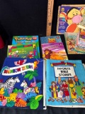 Large Assortment Of Childrens Books & Misc.