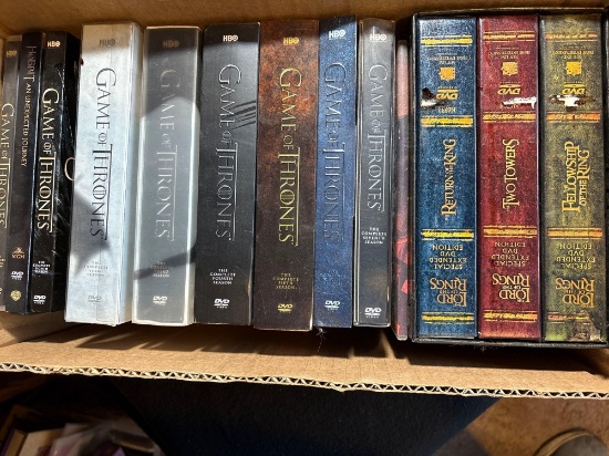 Game Of Thrones & Lord Of The Rings DVDs