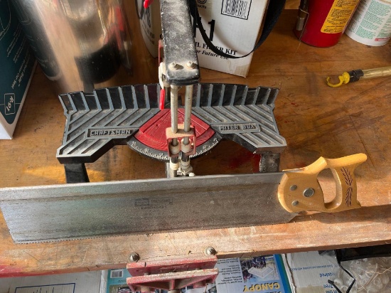 Craftsman Miter Box and Saw