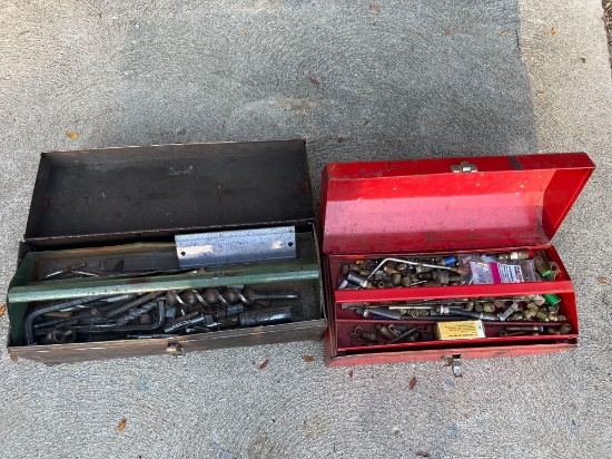(2) Tool Boxes Full of Bits and Fittings