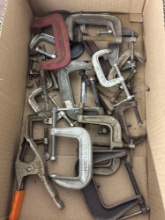 Assorted Smaller C-Clamps