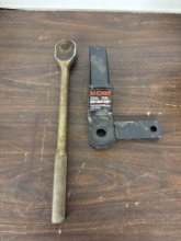 3/4 Inch Ratchet Wrench With 2 Inch Drop Hitch