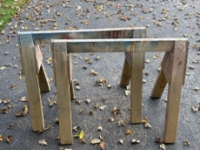 Wooden Saw Horses