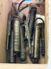Five Assorted Grease Guns
