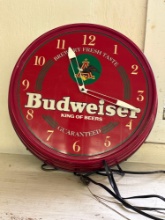 Budweiser Wall Clock