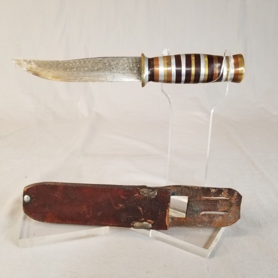 WWII Trench Art Style US Fighting Knife