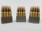 .30-06 Ball Ammo in M1 Garand Clips - 24 Rounds