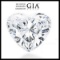 4.15 ct, Color G/VS1, Heart cut Diamond