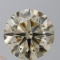 20.03 ct, Brown Yellow/VS1, Round cut Diamond