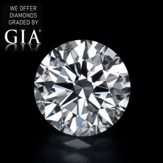 3.02 ct, Color I/VVS1, Round cut Diamond