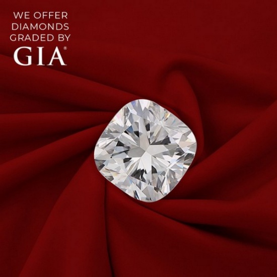 2.61 ct, Color E/IF, Cushion cut Diamond