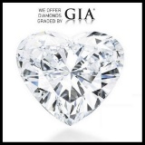 3.15 ct, Color D/VS2, Heart cut Diamond