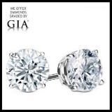 6.82 ct Round cut Diamond Pair