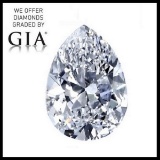 5.44 ct, Color D/VS1, Pear cut Diamond