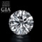 4.12 ct, Color D-FL, Round cut Diamond