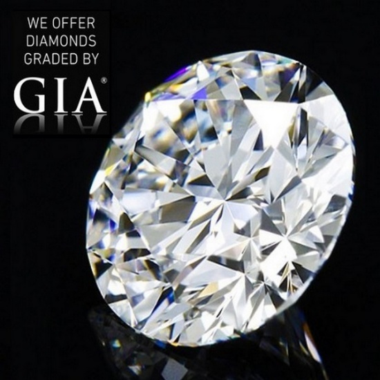 4.01 ct, Color H-VS1, Round cut Diamond