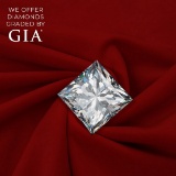 2.01 ct, Color G-VVS2, Princess cut Diamond