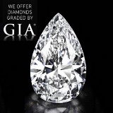 4.01 ct, Color G-VS1, Pear cut Diamond