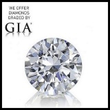 5.18 ct, Color G-VS1, Round cut Diamond