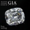 3.06 ct, Color D/VS2, Cushion cut Diamond