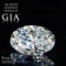 3.50 ct, Color E/VVS1, Oval cut Diamond