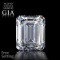 5.01 ct, Color G/VVS1, Emerald cut Diamond