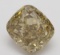 2.16 ct, Brown-Yellow/VS1, Cushion cut Diamond