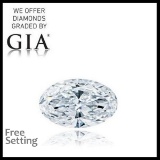 3.54 ct, Color D/VS2, Oval cut Diamond