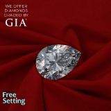 2.00 ct, Color E/VVS1, Pear cut Diamond