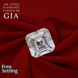 2.52 ct, Color D/VVS2, Sq. Emerald cut Diamond